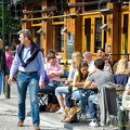 Outdoor cafés in Place Saint-Géry 